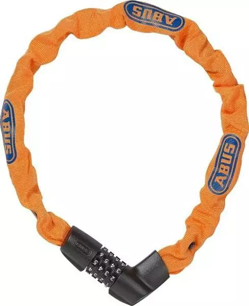 Abus Tresor 1385/75 Kettenschloss - Neon Orange