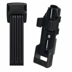 Abus BORDO™ 6000K/90 SCHWARZ + HALTER SH